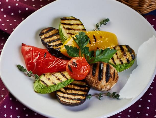 Овощи на мангале